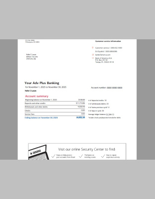 Download BOFA November 2025 Personal Template