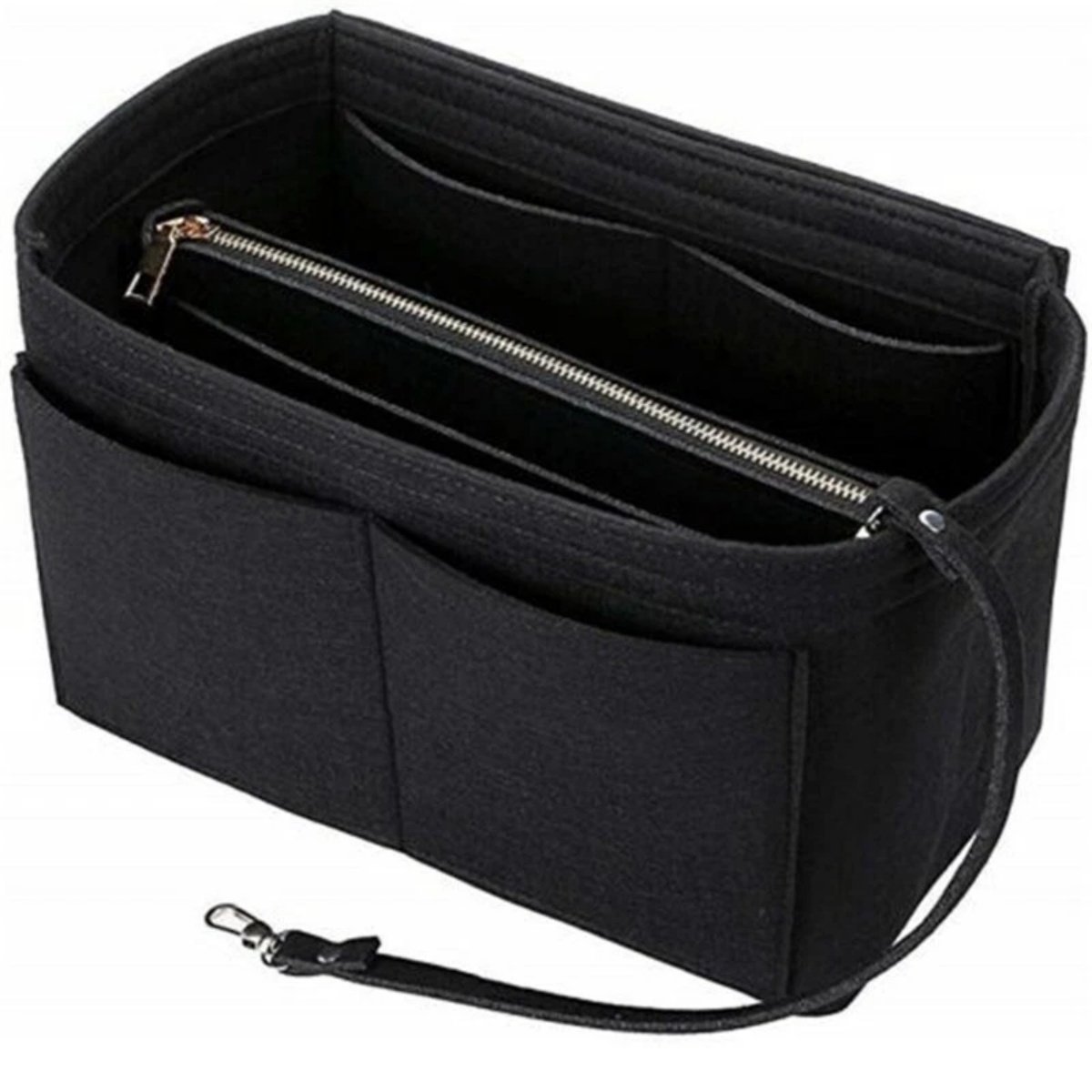 Women’s Handbag Organizer Felt Travel Insert Makeup Pouch - Image 6